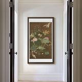 T1620 Lotus and Water birds - Giclee Fine Art Print - ARTasia.co