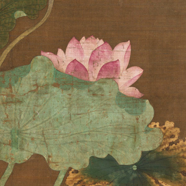 T1620 Lotus and Water birds - Giclee Fine Art Print - ARTasia.co