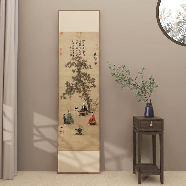 T2005 Listening to the Guqin - Giclee Fine Art Print - ARTasia.co